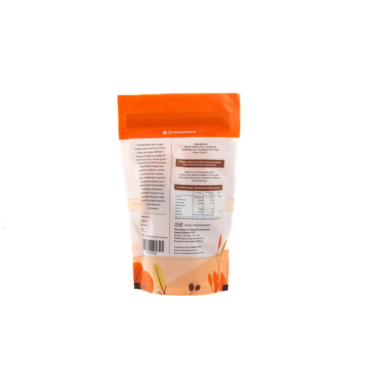 Ajwain Mathri - Neenu's Natural - Freshmills