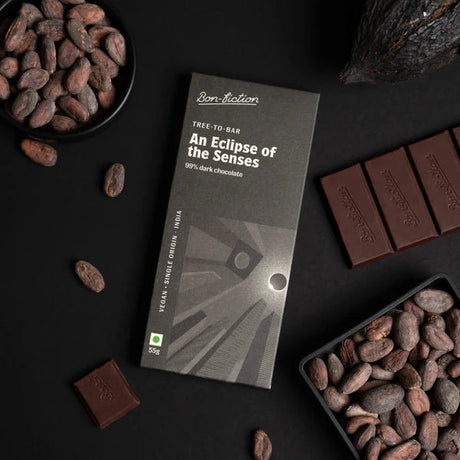 An Eclipse of the Senses - 99% Dark Chocolate - Bon Fiction - Freshmills