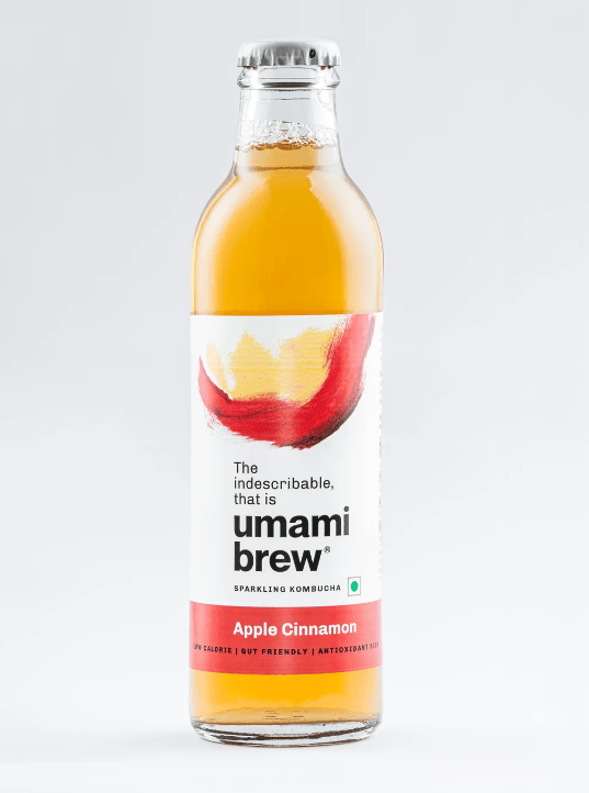 Apple Cinnamon Kombucha - umami brew - Freshmills