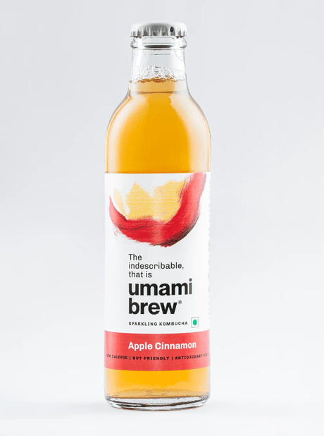 Apple Cinnamon Kombucha - umami brew - Freshmills
