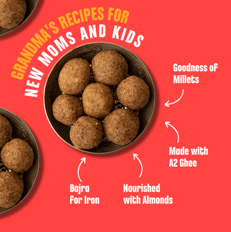 Bajra Laddoos - Early Foods - Freshmills