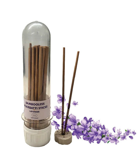 Bambooless Lavender Agarbatti - Swaha - Freshmills