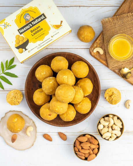 Besan Laddoo - Neenu's Natural - Freshmills