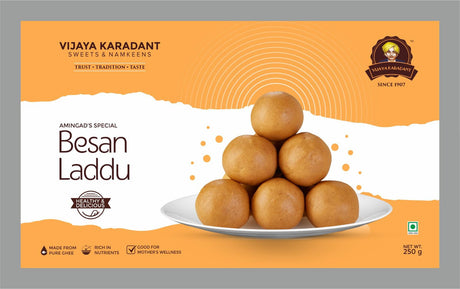 Besan Laddu - Vijaya Karadant - Freshmills