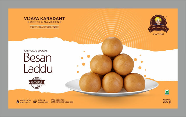 Besan Laddu - Vijaya Karadant - Freshmills