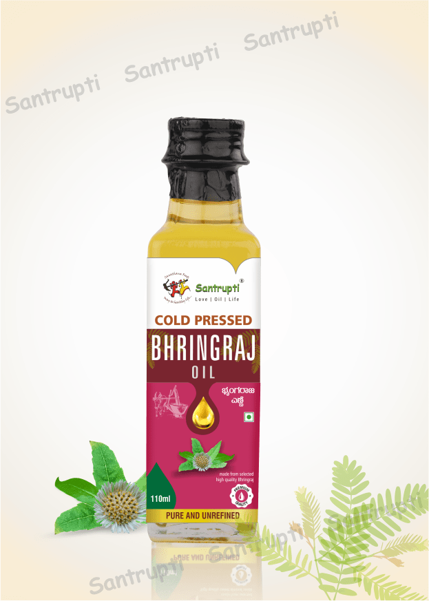 Bhringraj Oil - Santrupti - Freshmills