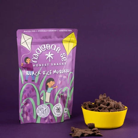 Black Rice Murukku - Malabar se - Freshmills