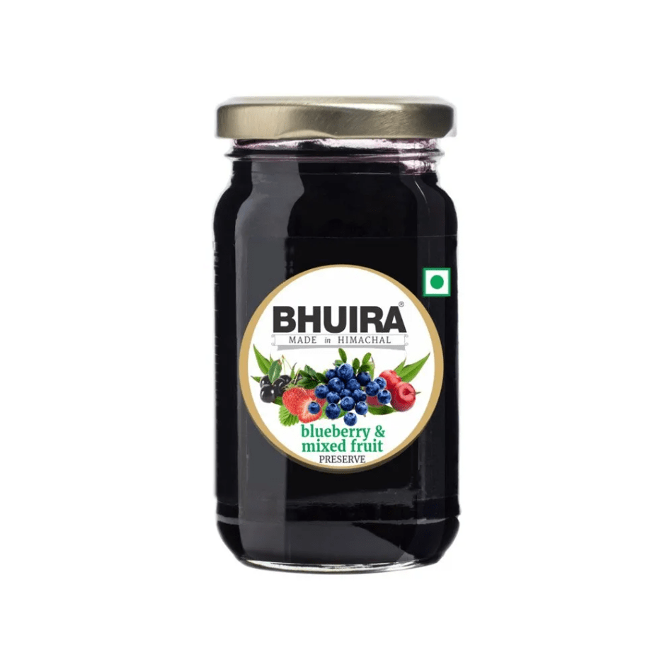 Blueberry & Mixed fruit Preserve - Bhuira - Freshmills