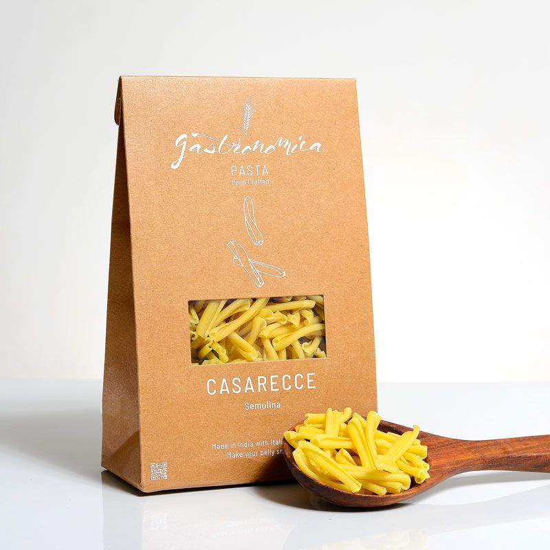 CASARECCE PASTA - TURMERIC - Gastronomica - Freshmills