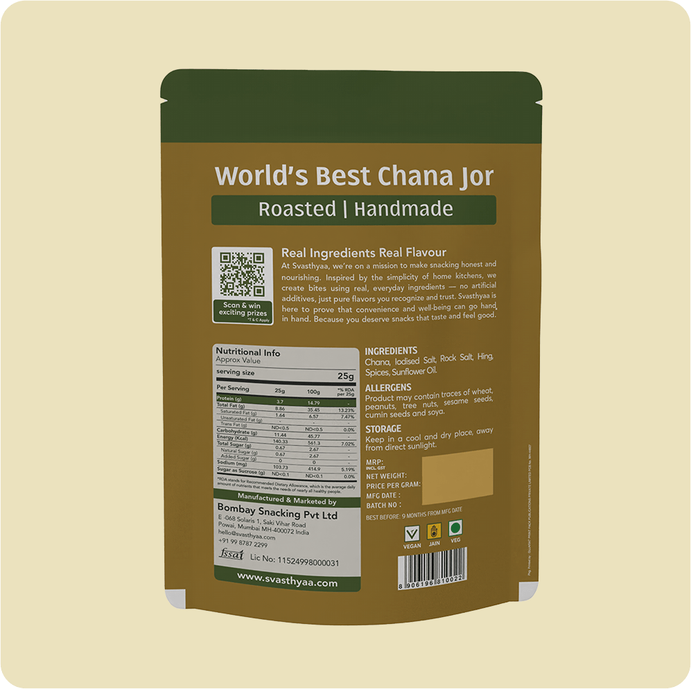 Chana Jor - Svasthyaa - Freshmills