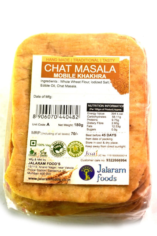 Chat Masala Khakhra - Jalaram Foods - Freshmills