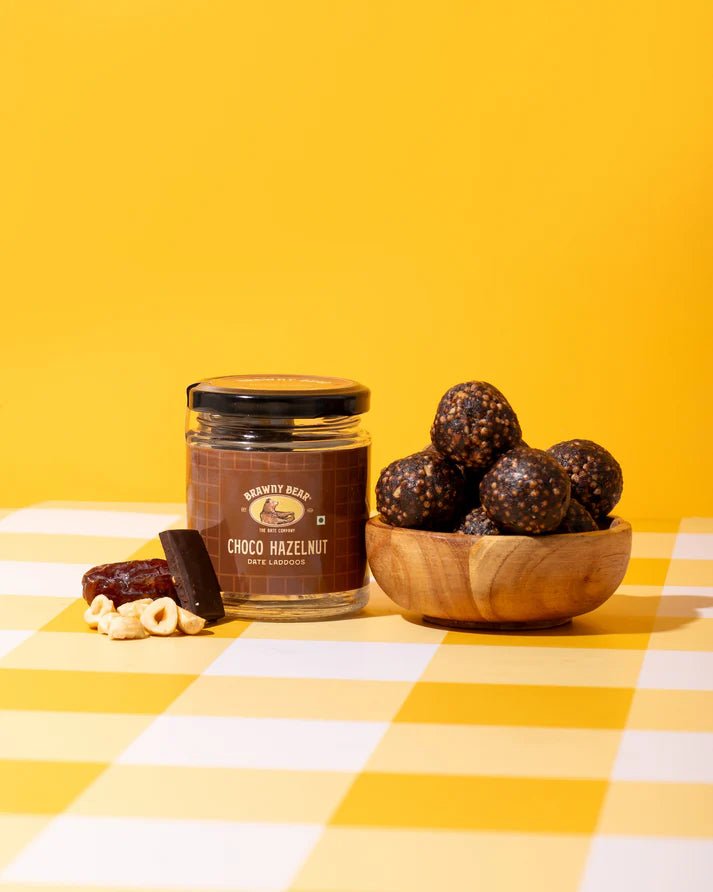 Choco Hazelnut Laddoos - Brawny Bear - Freshmills