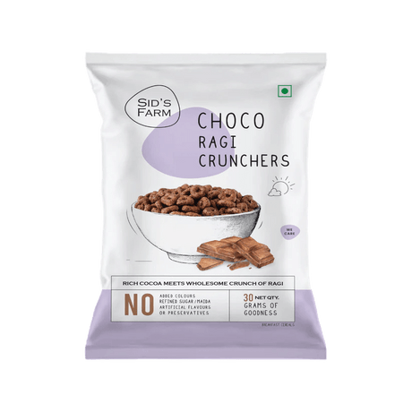 Choco Ragi Crunchers - SID FARMS - Freshmills