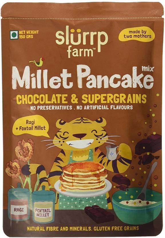 Chocolate Millet Pancake - Slurrp Farm - Freshmills