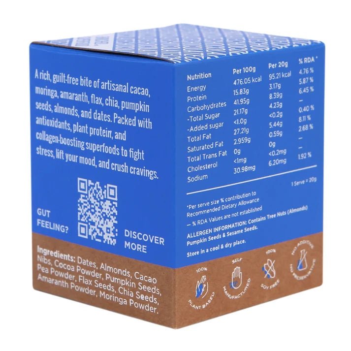 Chocolate Nutrition Bite - Rauw - Freshmills
