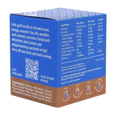 Chocolate Nutrition Bite - Rauw - Freshmills