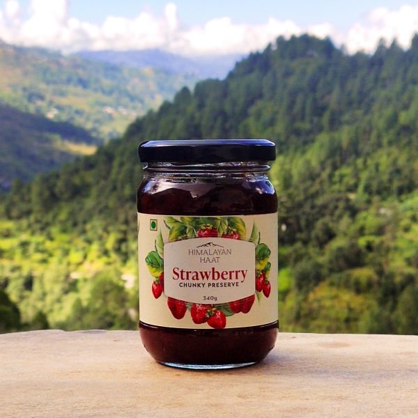 Chunky Strawberry Preserve - Himalayan Haat - Freshmills