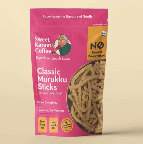 Classic Murukku Sticks - Sweet Karam Coffee - Freshmills