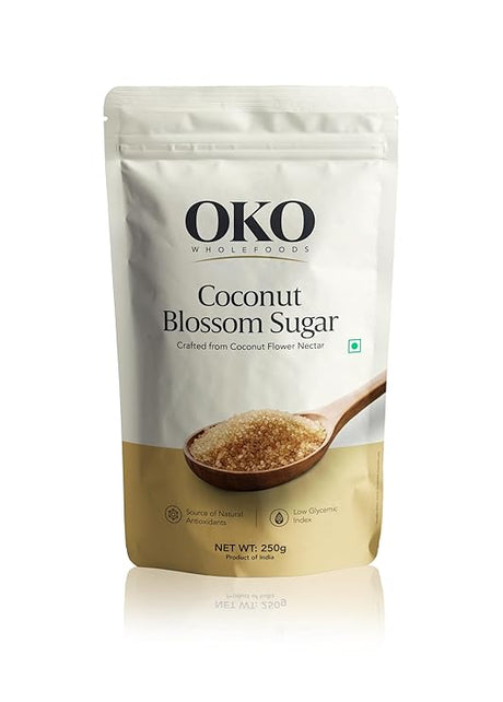 Coconut Blossom Sugar - OKO WHOLE FOODS - Freshmills