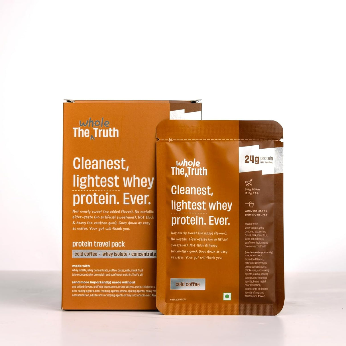 Cold Coffee Whey Protein Powder - The Whole Truth - Freshmills