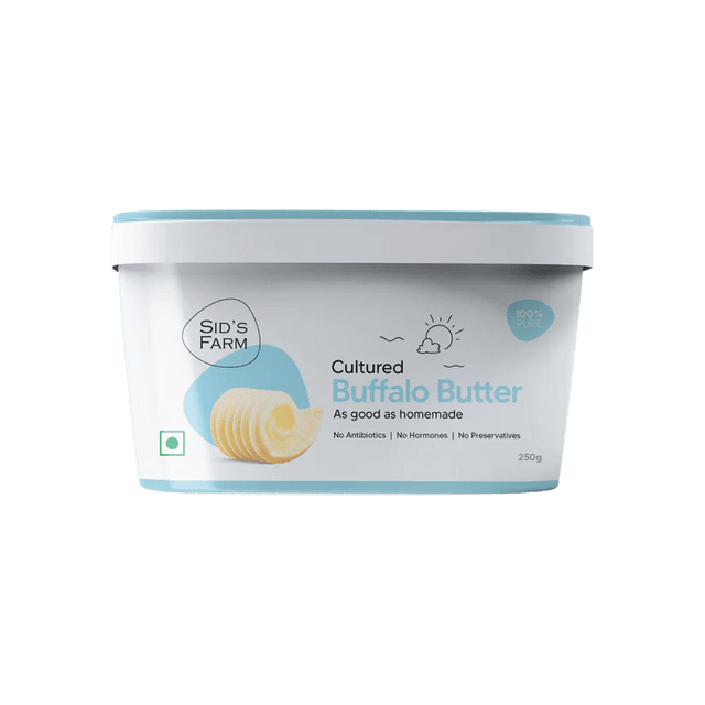 Cultured Buffalo Butter - SID FARMS - Freshmills