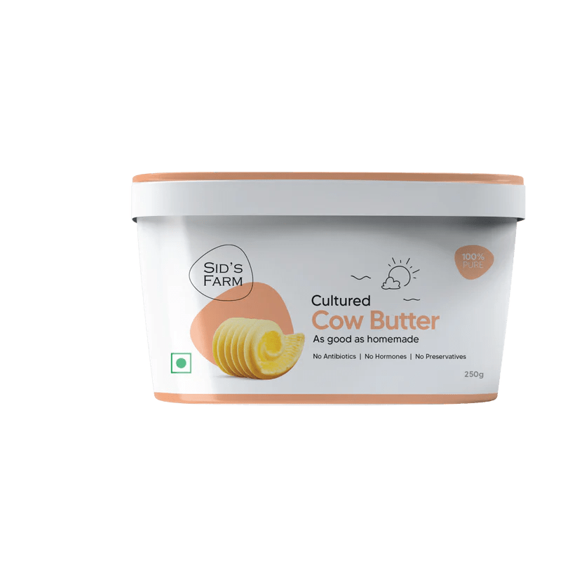 Cultured Cow Butter - SID FARMS - Freshmills