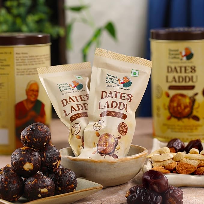 Dates Laddu - Sweet Karam Coffee - Freshmills