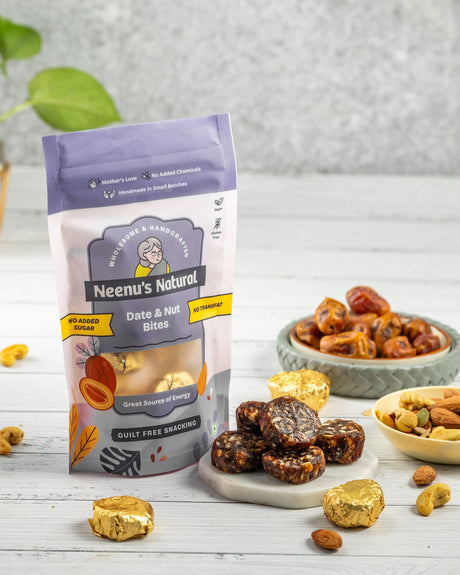 Dates & Nut Bites - Neenu's Natural - Freshmills