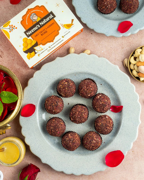 Dry Fruit Laddoo - Rose - Neenu's Natural - Freshmills