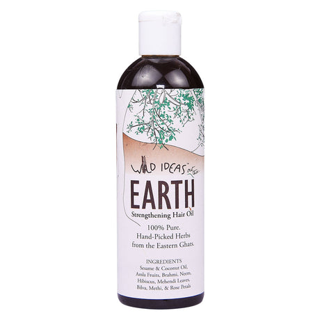 Earth - Strengthening Hair Oil - Wild Ideas - Freshmills