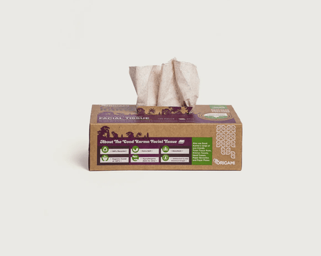 Facial Tissue 100Pulls - Good Karma - Freshmills