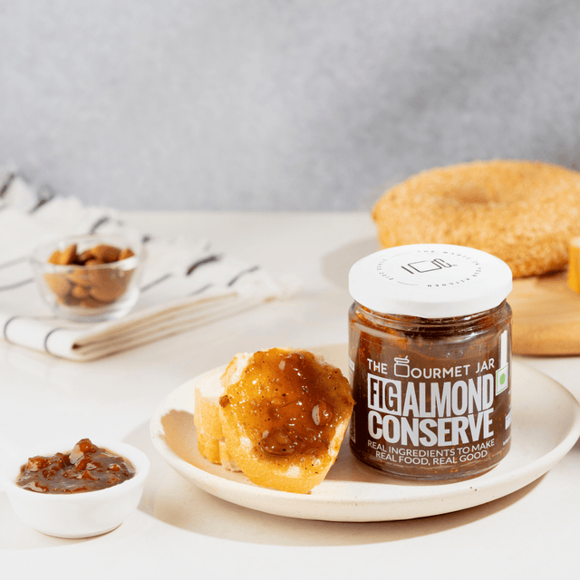 Fig Almond Conserve - The Gourmet Jar - Freshmills