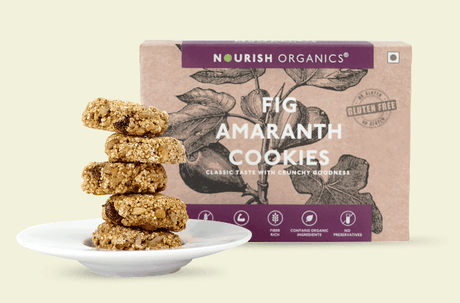 Fig Amaranth Cookies - Nourish Organics - Freshmills