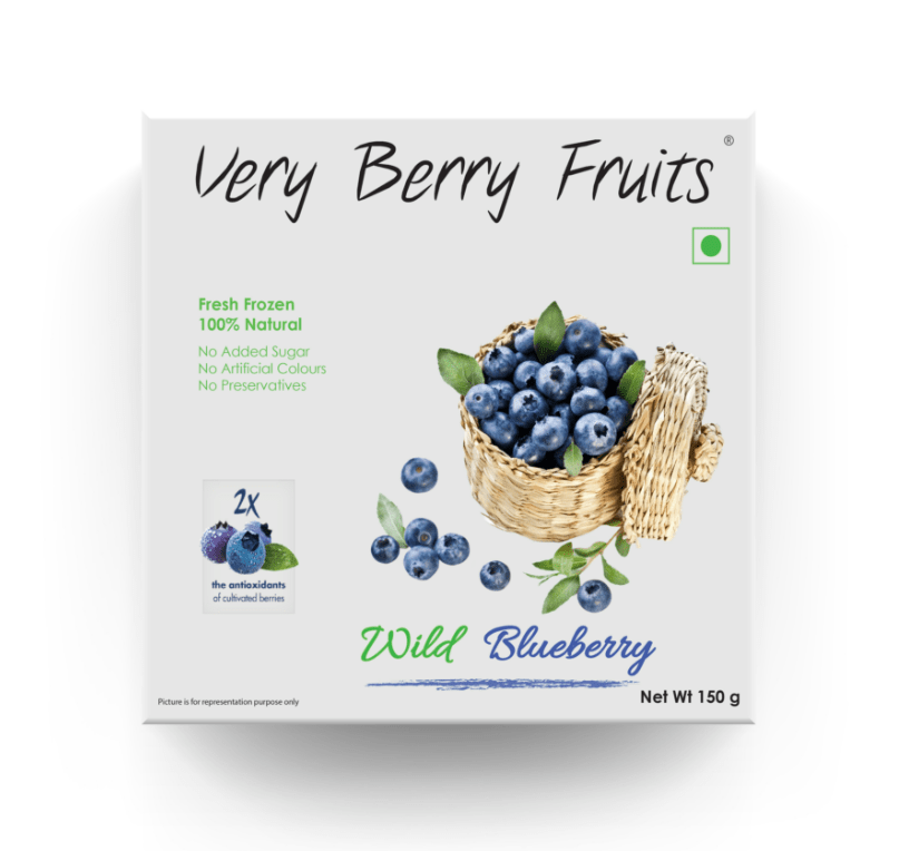 Frozen Wild Blueberry - Very Berry Fruits - Freshmills