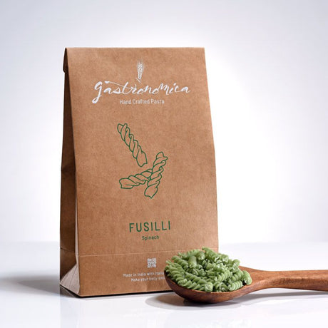 FUSILLI PASTA - SPINACH - Gastronomica - Freshmills