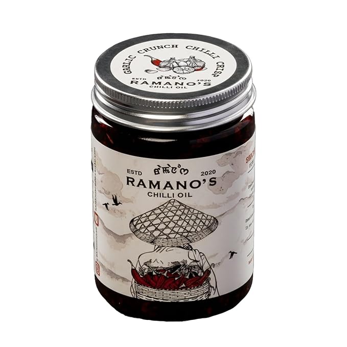 Garlic Crunch Chilli Crisp - Ramano's - Freshmills