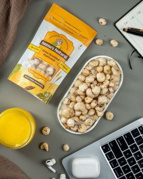 Ghee Roasted Makhana - Neenu's Natural - Freshmills