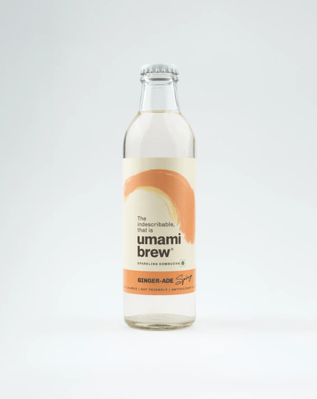 Ginger - Ade Spicy Kombucha - umami brew - Freshmills