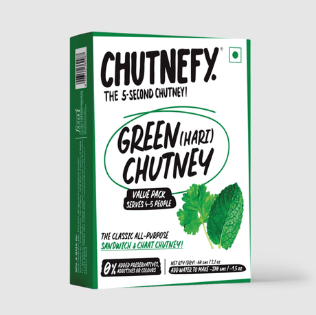 Green (Hari) Chutney - Chutnefy - Freshmills