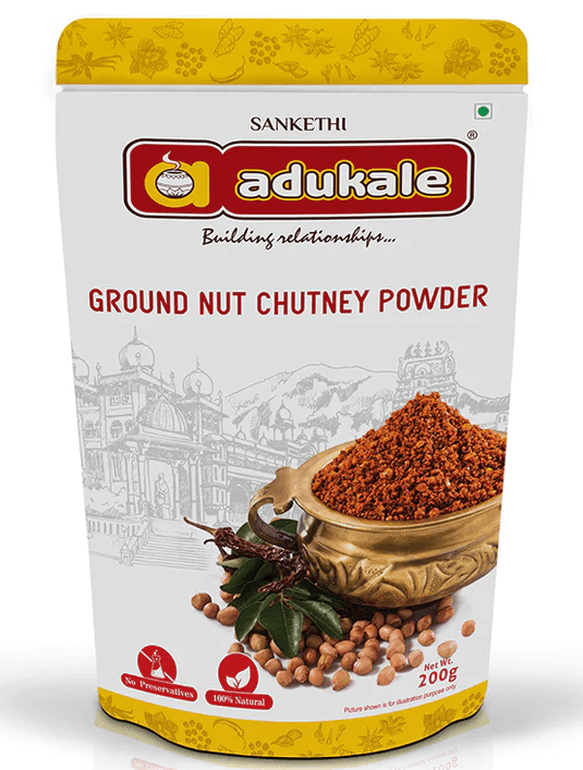 Groundnut Chutney Powder - Adukale - Freshmills