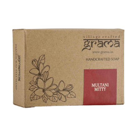 Handcrafted Multani Mitty Soap - Grama - Freshmills