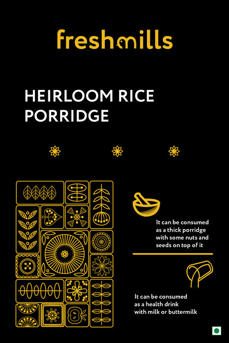 Heirloom Rice Porridge - Freshmills - Freshmills