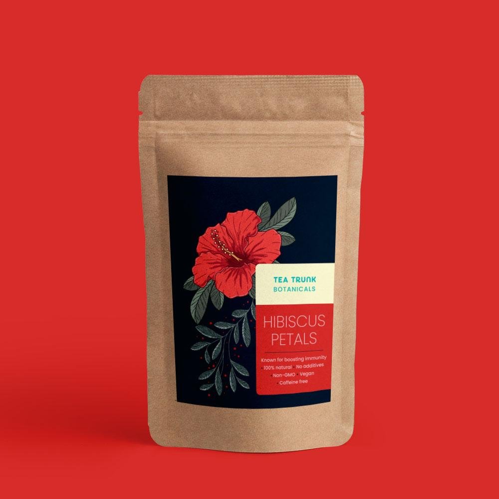 Hibiscus Petals 100g - Tea Trunk - Freshmills