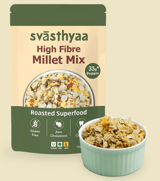 High Fibre Millet Mix - Svasthyaa - Freshmills
