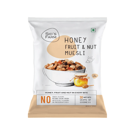 Honey Fruit & Nut Muesli - SID FARMS - Freshmills