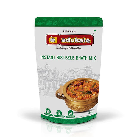 Instant Bisi Bele Bhath Mix - Adukale - Freshmills