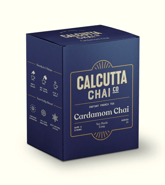 INSTANT CHAI - Cardamom Chai - Calcutta Chai Co - Freshmills