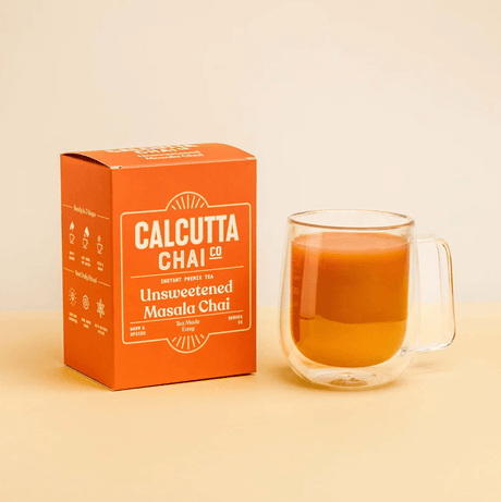 INSTANT CHAI - Unsweetened Masala Chai - Calcutta Chai Co - Freshmills