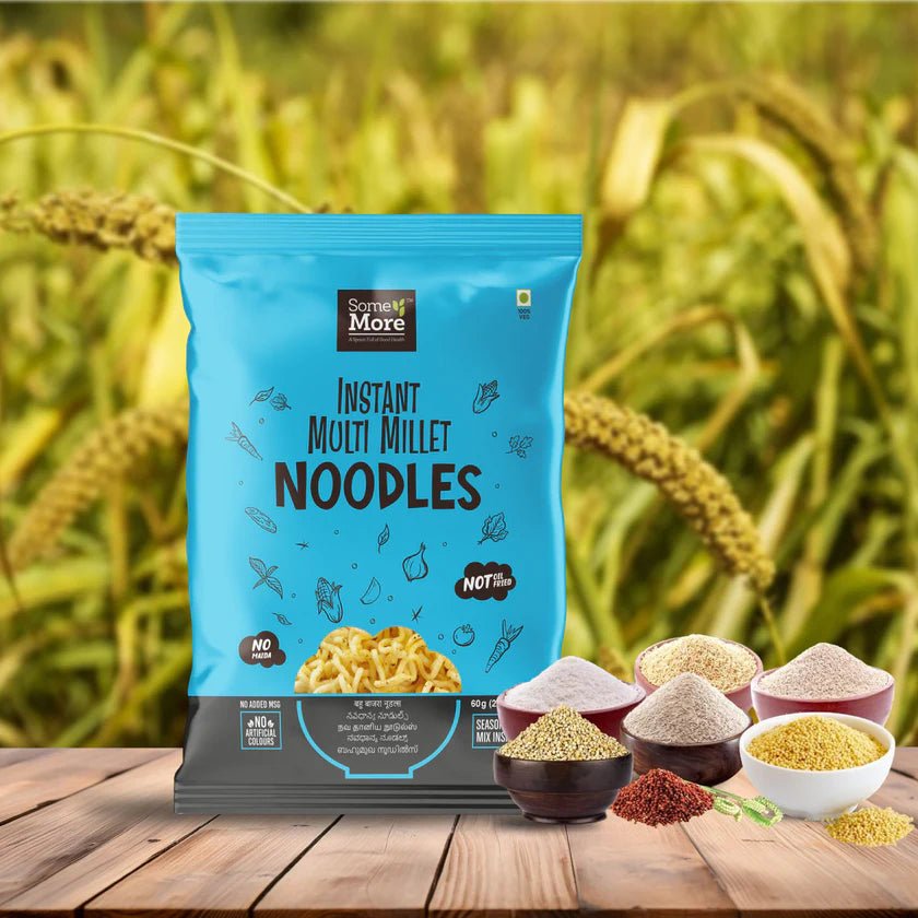 Instant Multi Millet Noodles - Some More - Freshmills