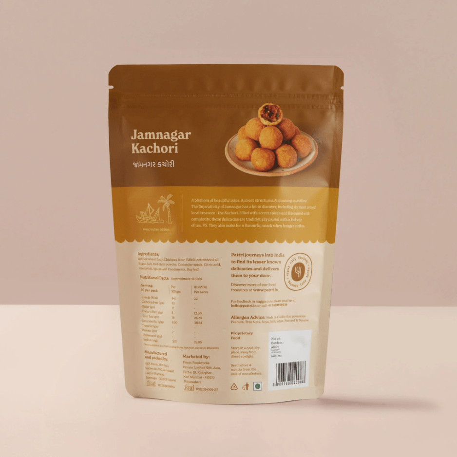 Jamnagar Kachori - Pattri - Freshmills